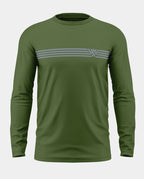 Warrior World Stripe Soft Cotton Full Sleeve T-shirt
