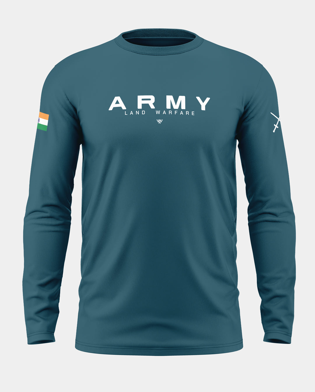 Army Land Warfare Cotton Full Sleeve T-shirt