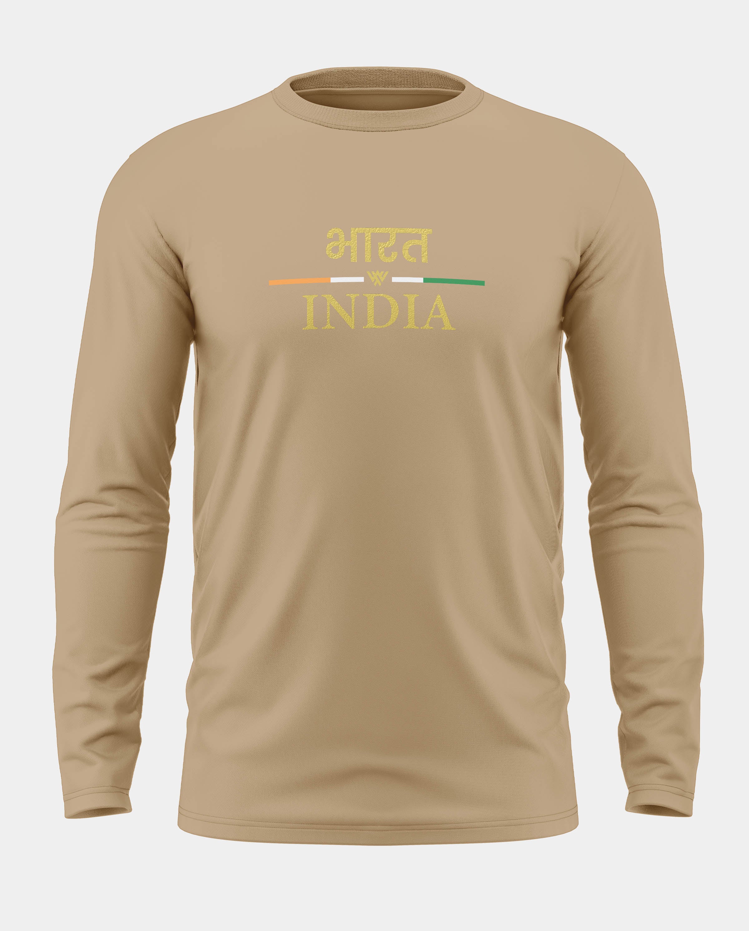 Bharat India Pride Cotton Full Sleeve T-shirt