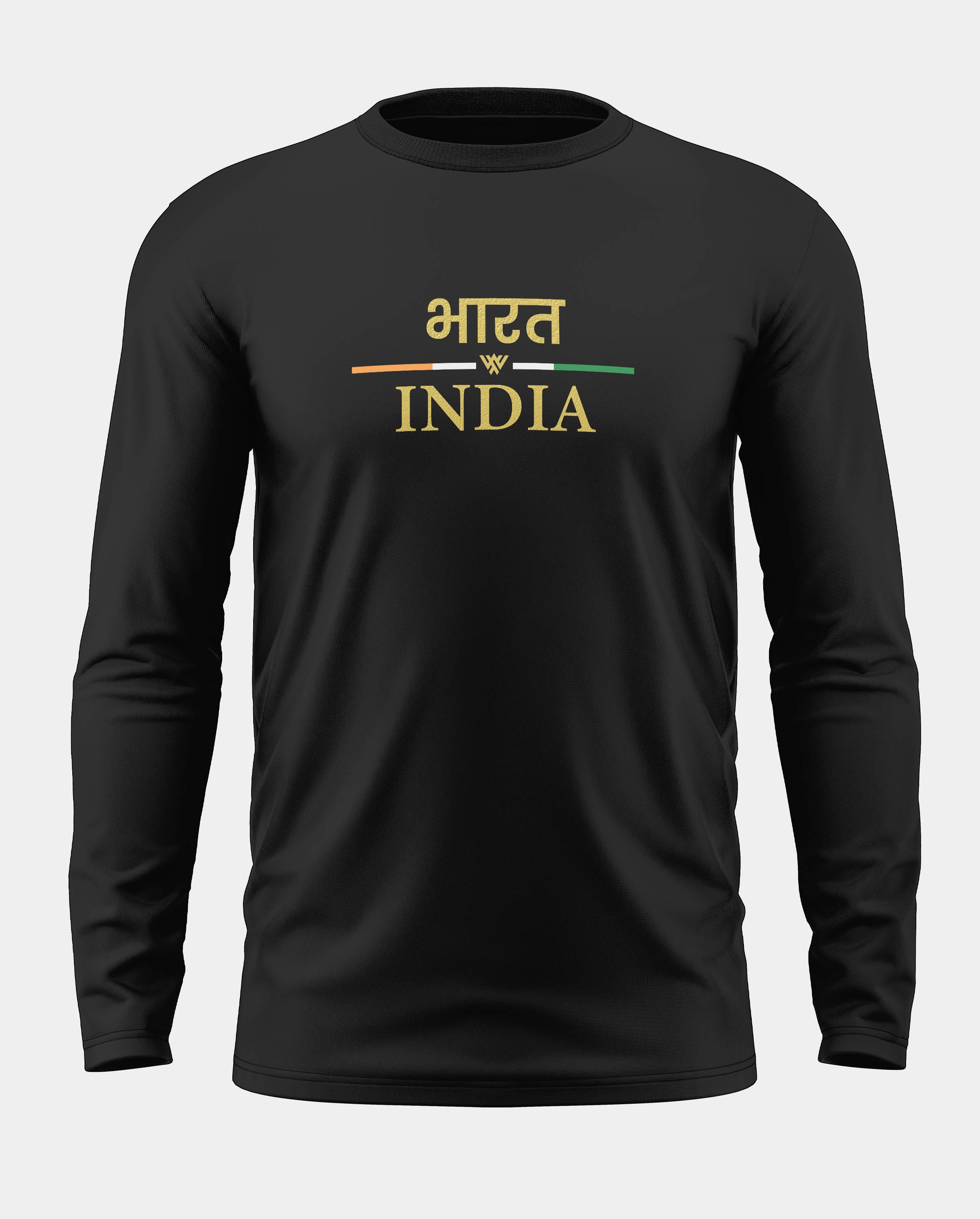 Bharat India Pride Cotton Full Sleeve T-shirt