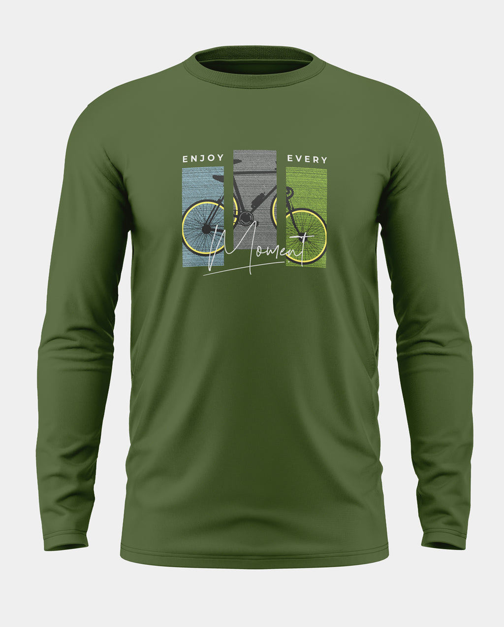 Enjoy Every Moment Cotton Full Sleeve T-shirt