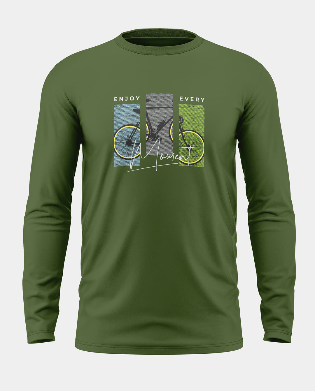 Enjoy Every Moment Cotton Full Sleeve T-shirt