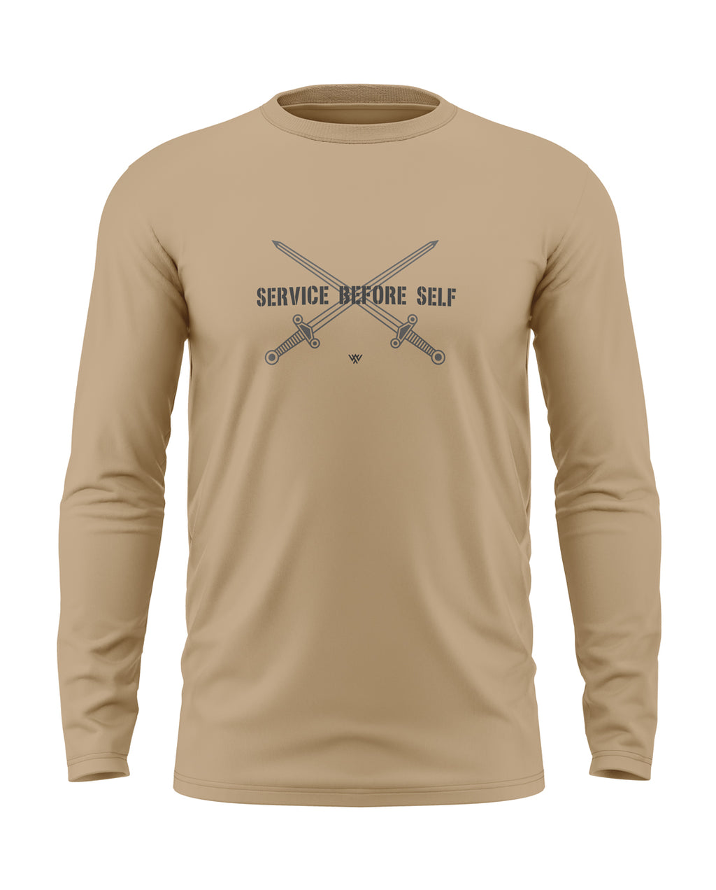 Service Before Self Cotton Full Sleeve T-shirt