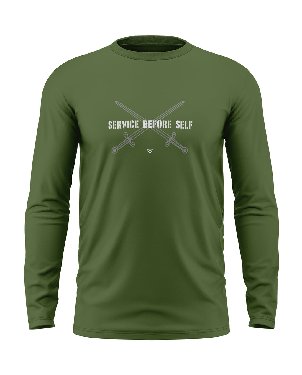 Service Before Self Cotton Full Sleeve T-shirt