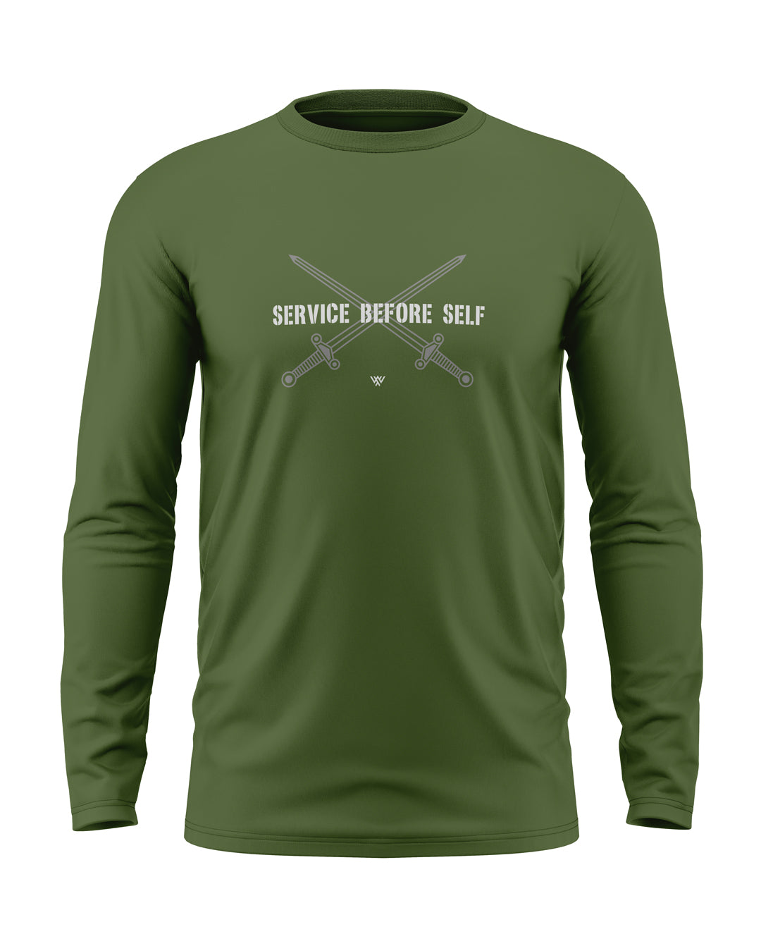Service Before Self Cotton Full Sleeve T-shirt