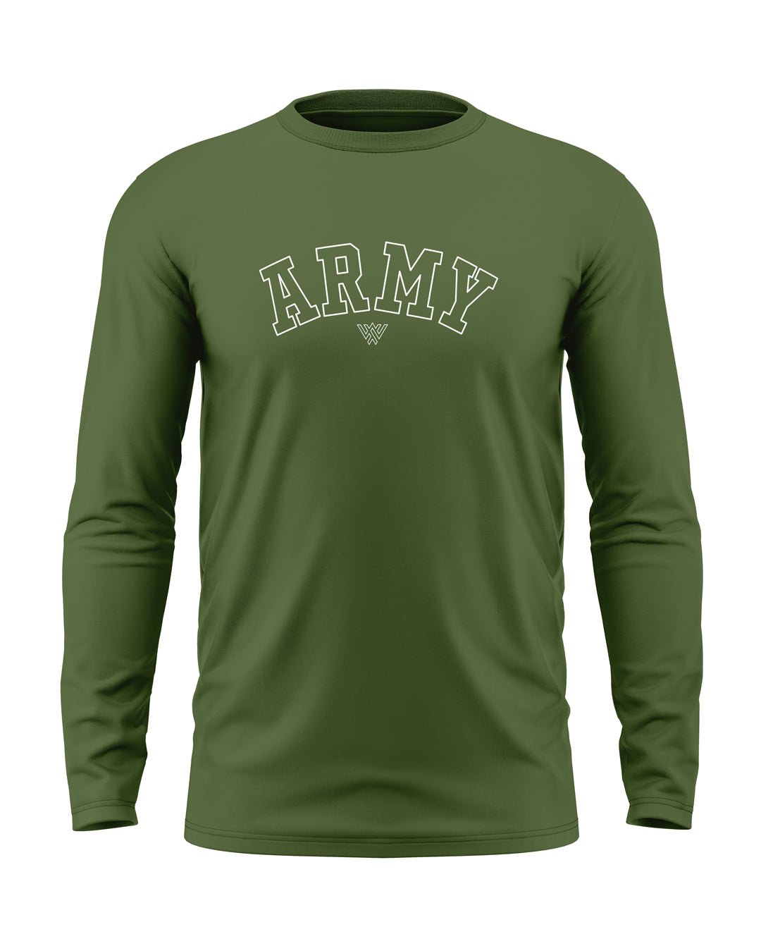 Army Style Cotton Full Sleeve T-shirt