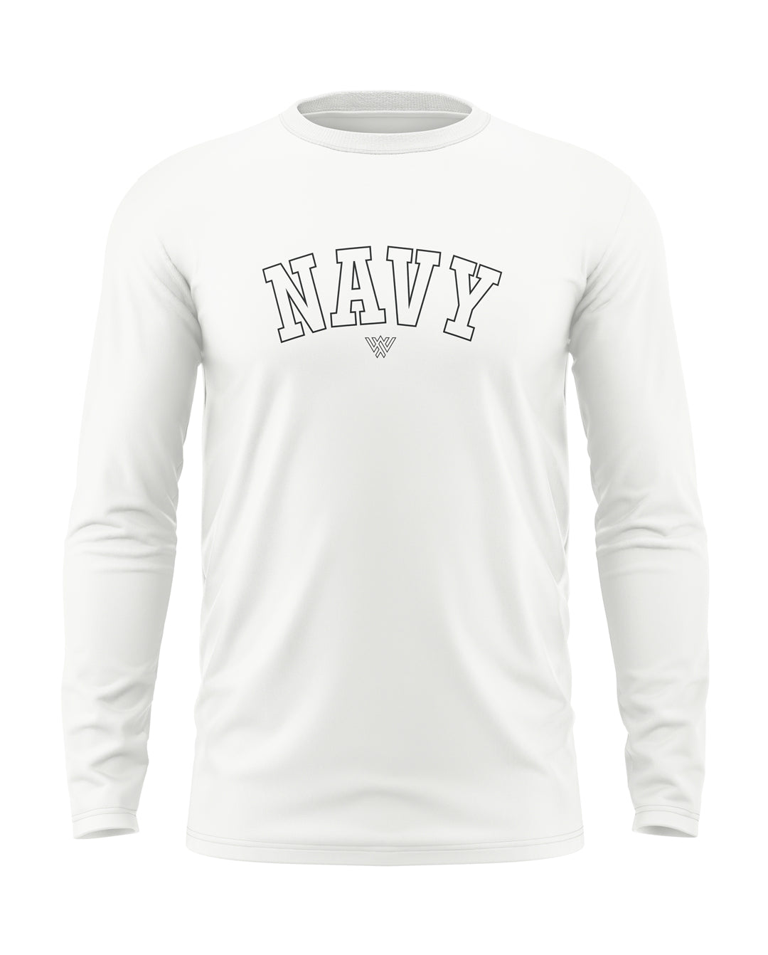 Navy Style Cotton Full Sleeve T-shirt