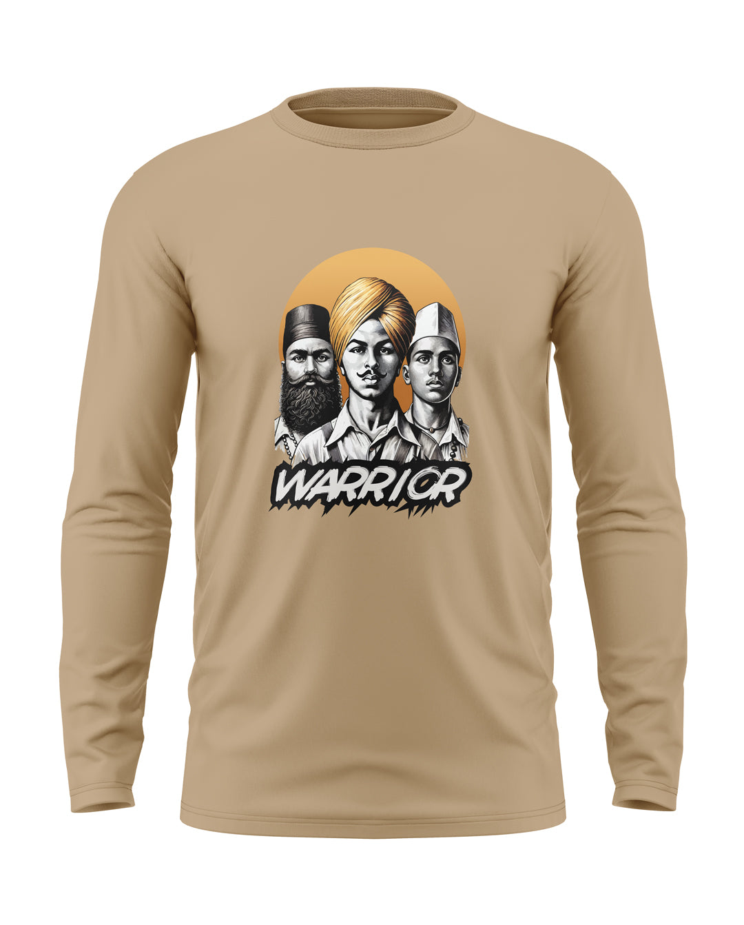 Warrior Cotton Full Sleeve T-shirt