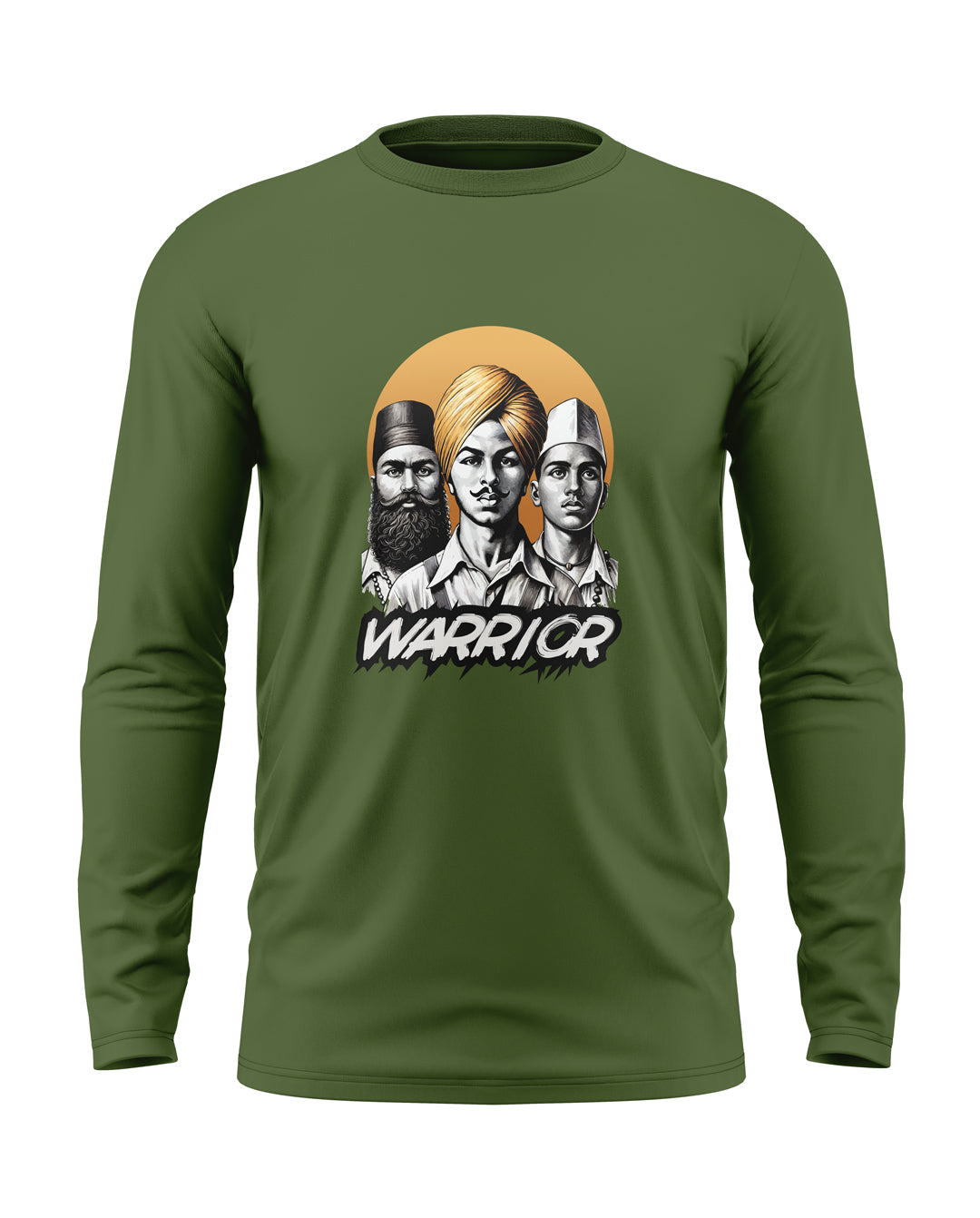 Warrior Cotton Full Sleeve T-shirt