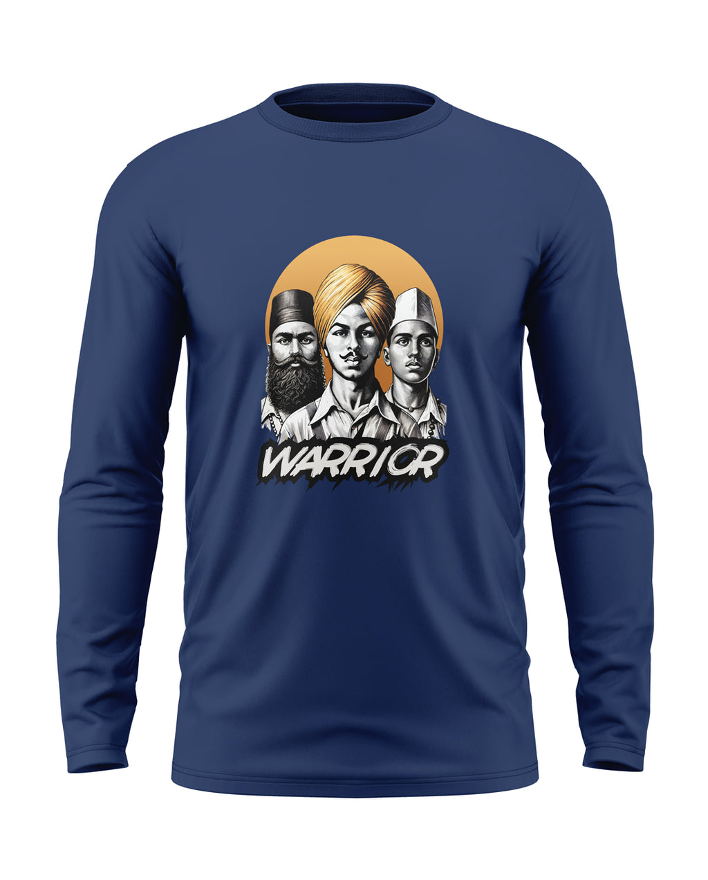 Warrior Cotton Full Sleeve T-shirt