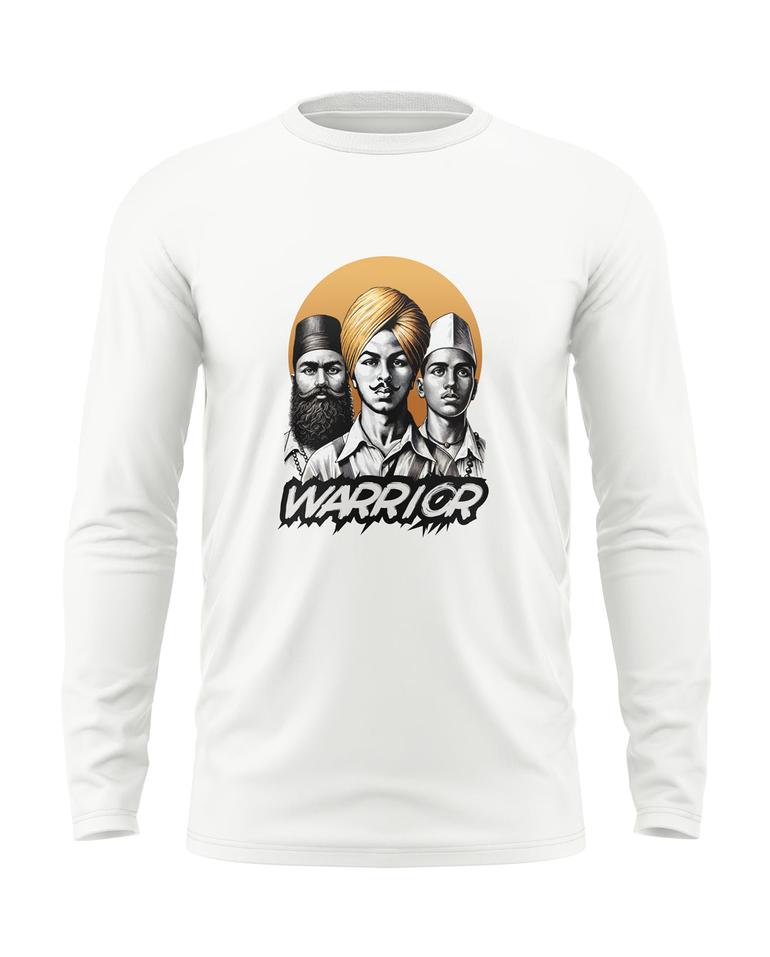 Warrior Cotton Full Sleeve T-shirt