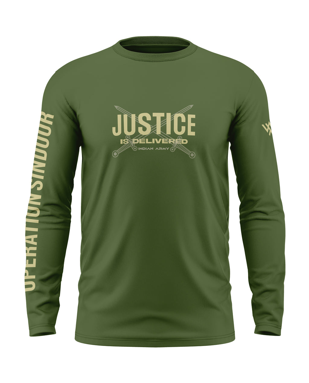 Justice Cotton Full Sleeve T-shirt
