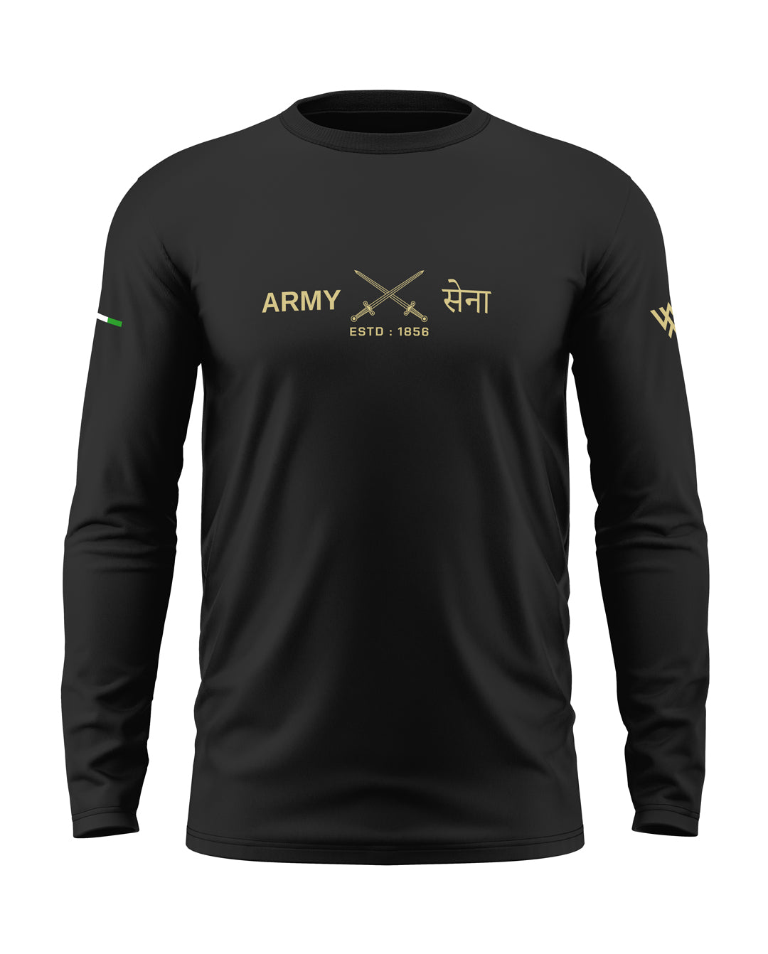 Army Sena Cotton Full Sleeve T-shirt