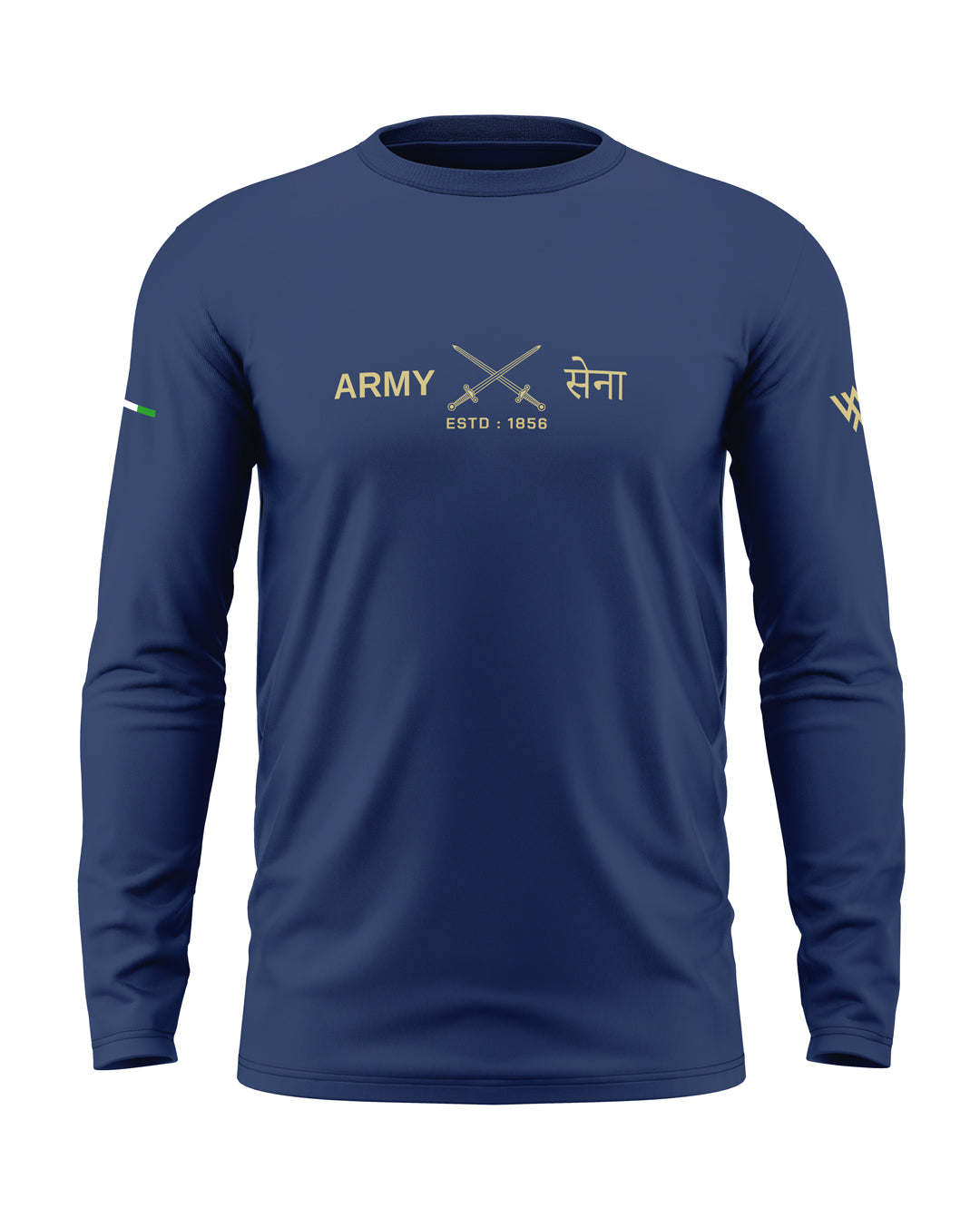 Army Sena Cotton Full Sleeve T-shirt
