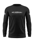 Ayo Gorkhali Cotton Full Sleeve T-shirt