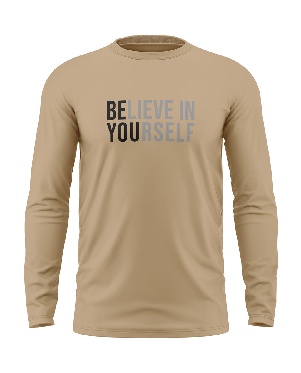Believe in Yourself Cotton Full Sleeve T-shirt