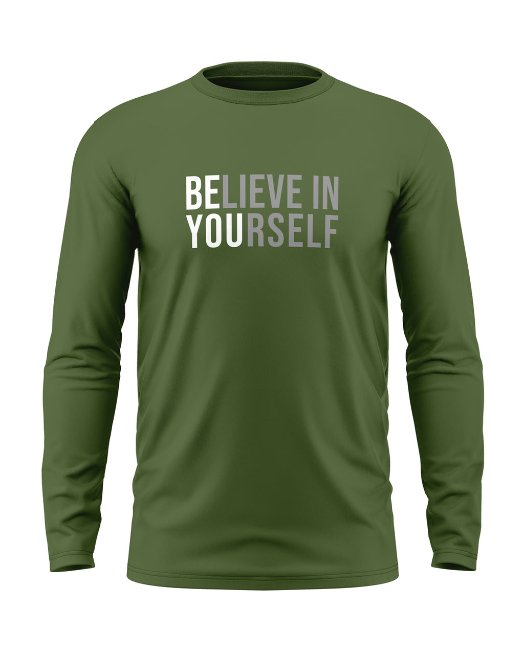 Believe in Yourself Cotton Full Sleeve T-shirt