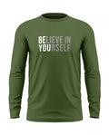 Believe in Yourself Cotton Full Sleeve T-shirt