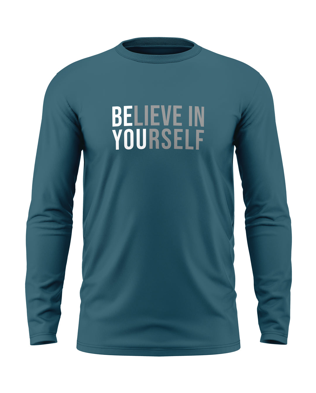 Believe in Yourself Cotton Full Sleeve T-shirt
