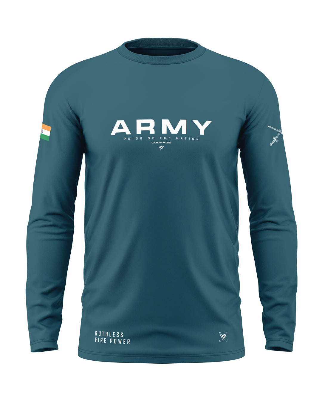 Army Pride Cotton Full Sleeve T-shirt
