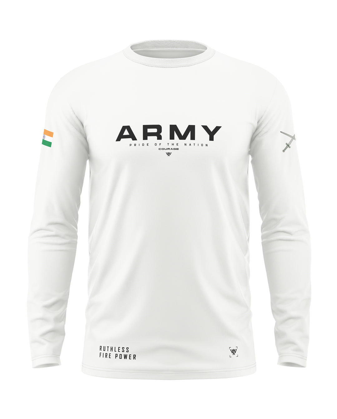 Army Pride Cotton Full Sleeve T-shirt