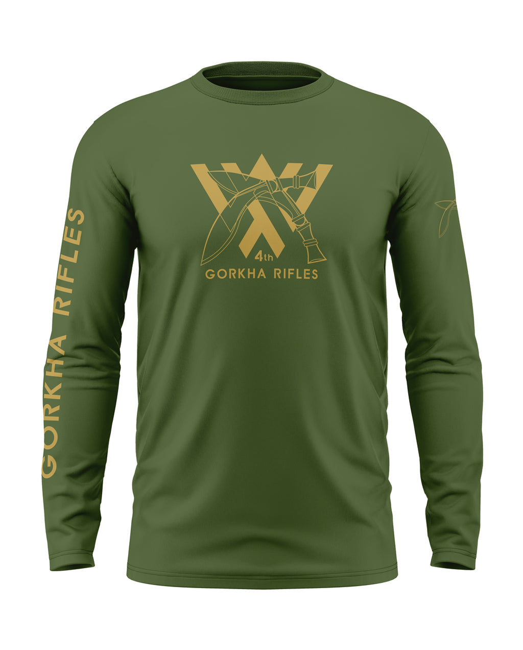 4th Gorkha Rifles Cotton Full Sleeve T-shirt