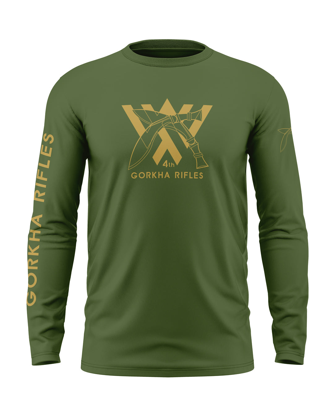4th Gorkha Rifles Cotton Full Sleeve T-shirt