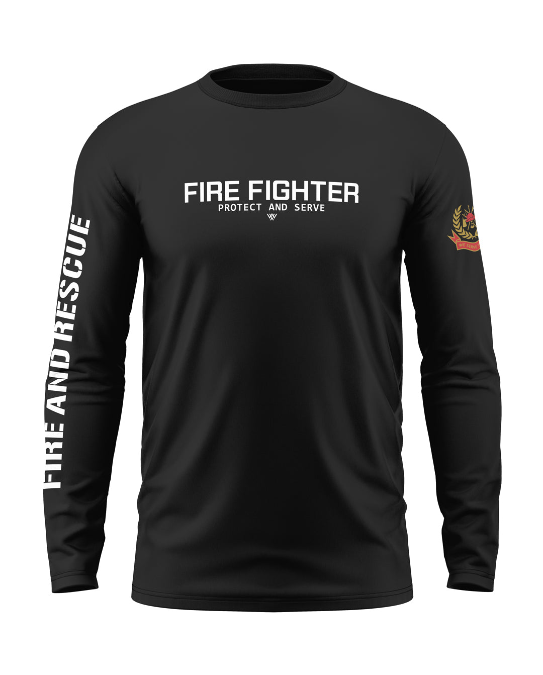 Fire Fighter Cotton Full Sleeve T-shirt