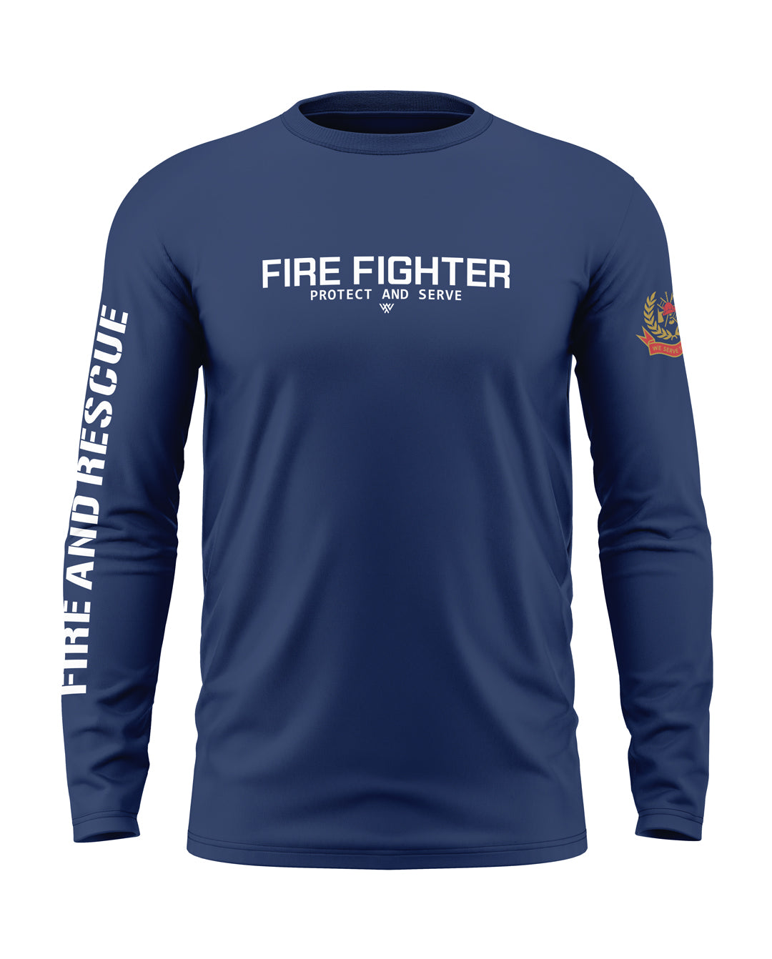 Fire Fighter Cotton Full Sleeve T-shirt