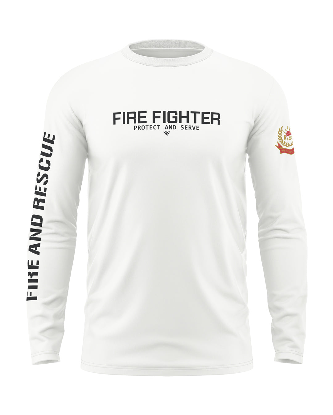 Fire Fighter Cotton Full Sleeve T-shirt