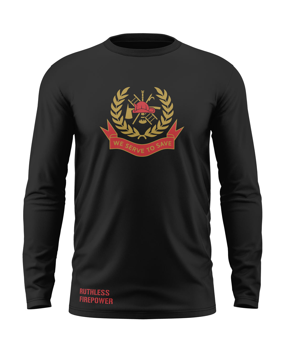 We Serve To Save Cotton Full Sleeve T-shirt