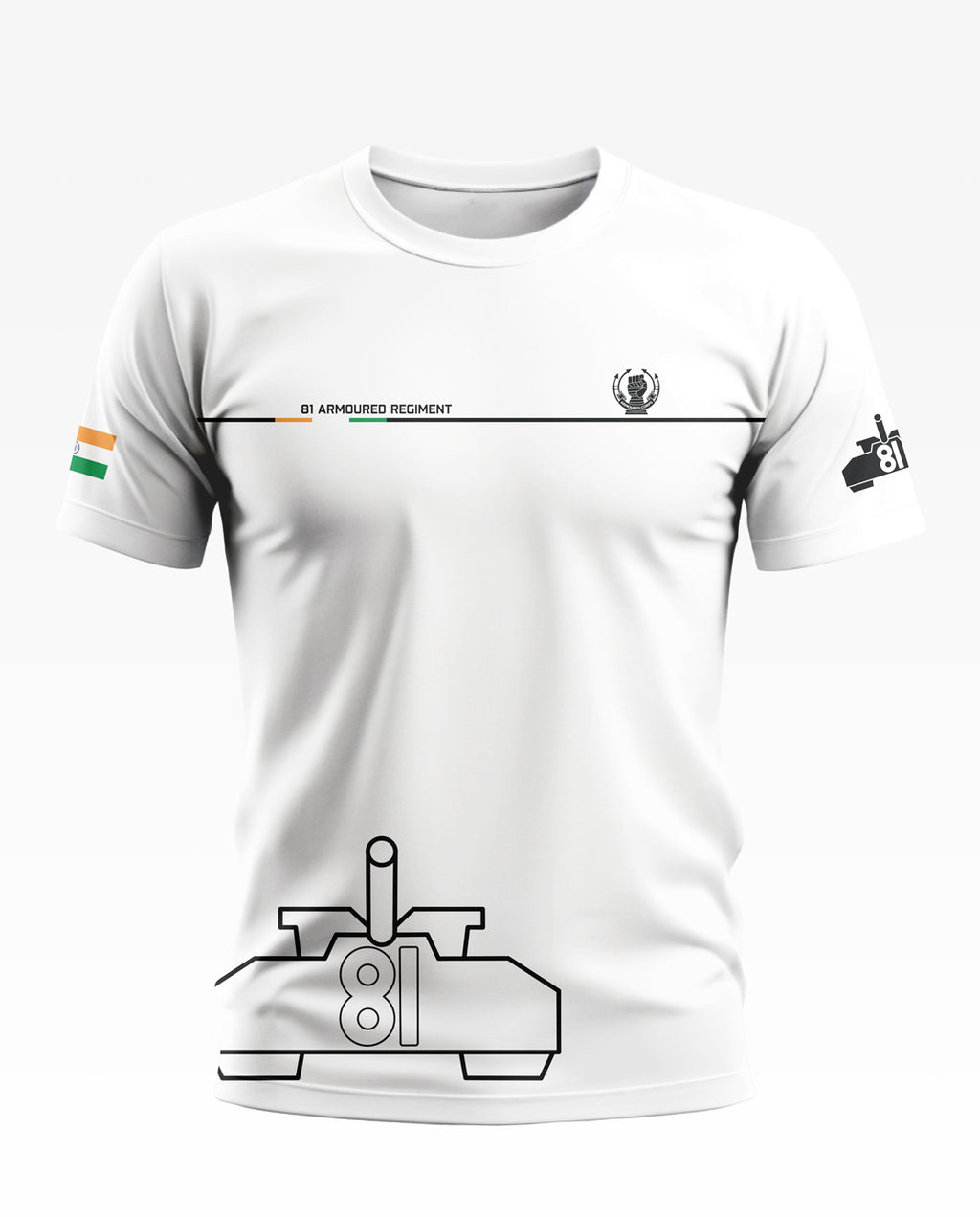 81 Armoured Regiment  Soft Cotton T-shirt