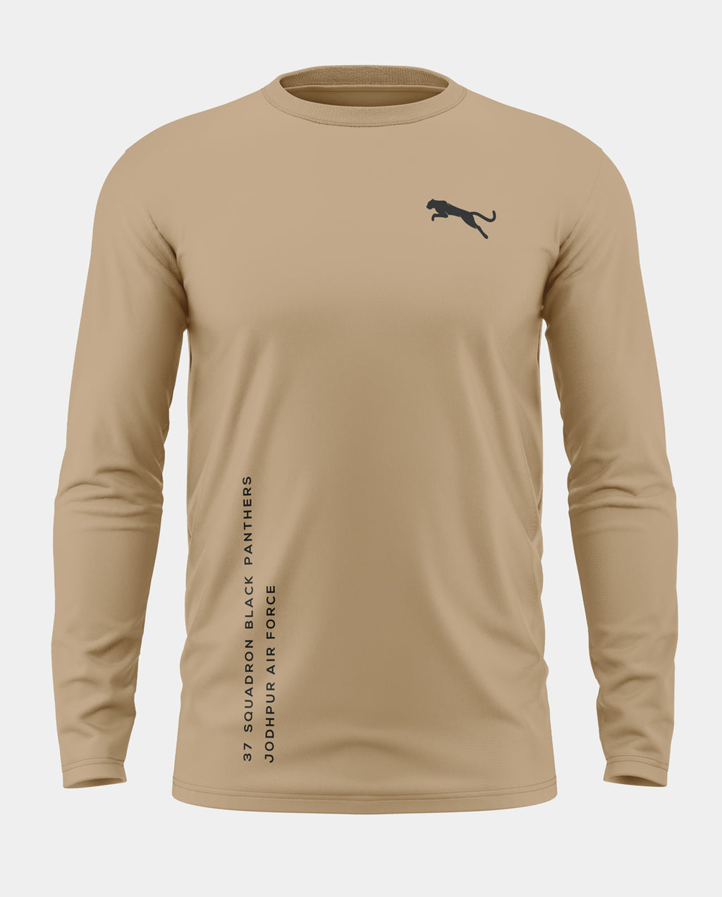 Black Panthers Cotton Full Sleeve T-shirt