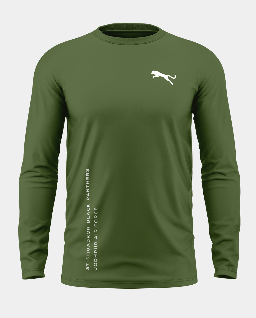 Black Panthers Cotton Full Sleeve T-shirt