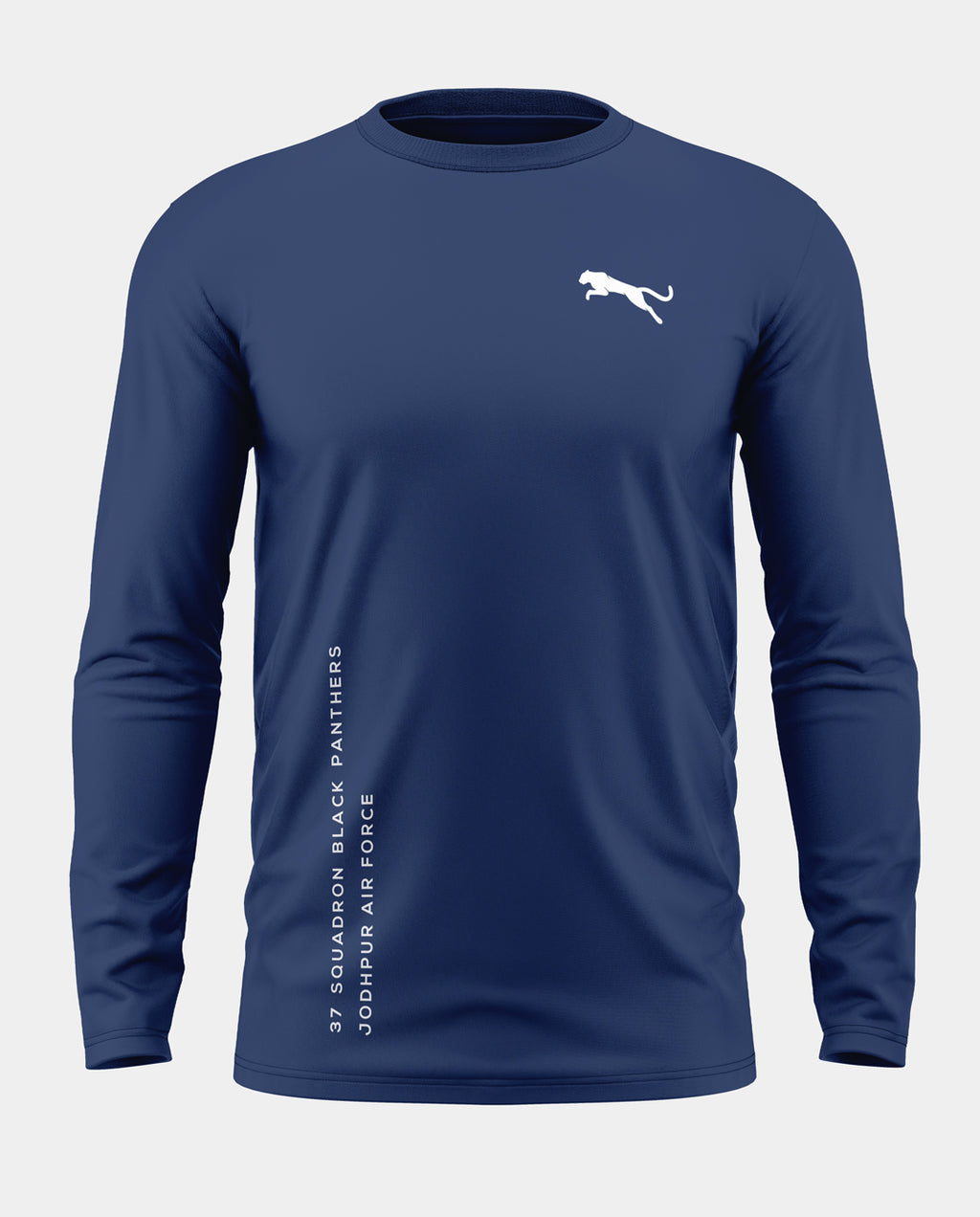 Black Panthers Cotton Full Sleeve T-shirt