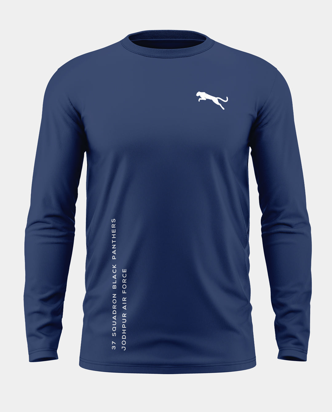 Black Panthers Cotton Full Sleeve T-shirt