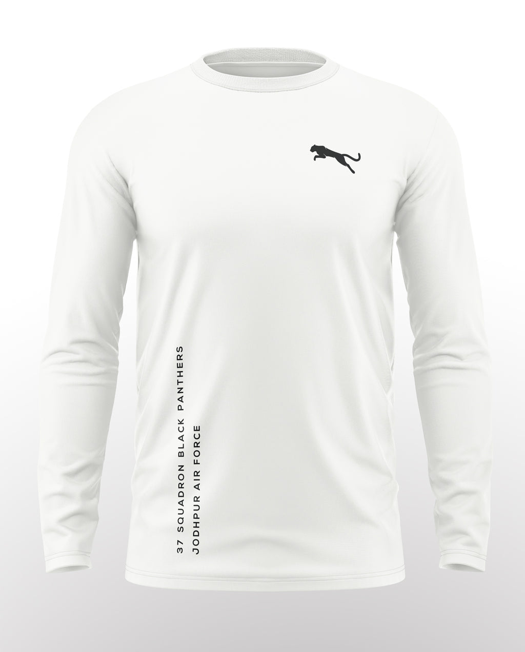 Black Panthers Cotton Full Sleeve T-shirt