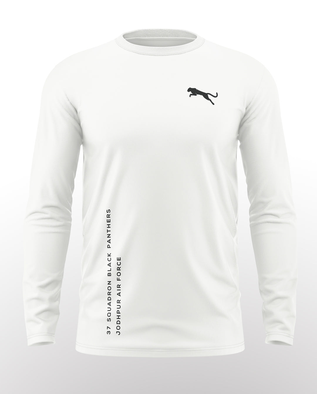 Black Panthers Cotton Full Sleeve T-shirt