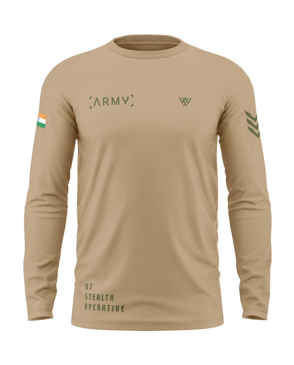 07 Stealth Cotton Full Sleeve T-shirt