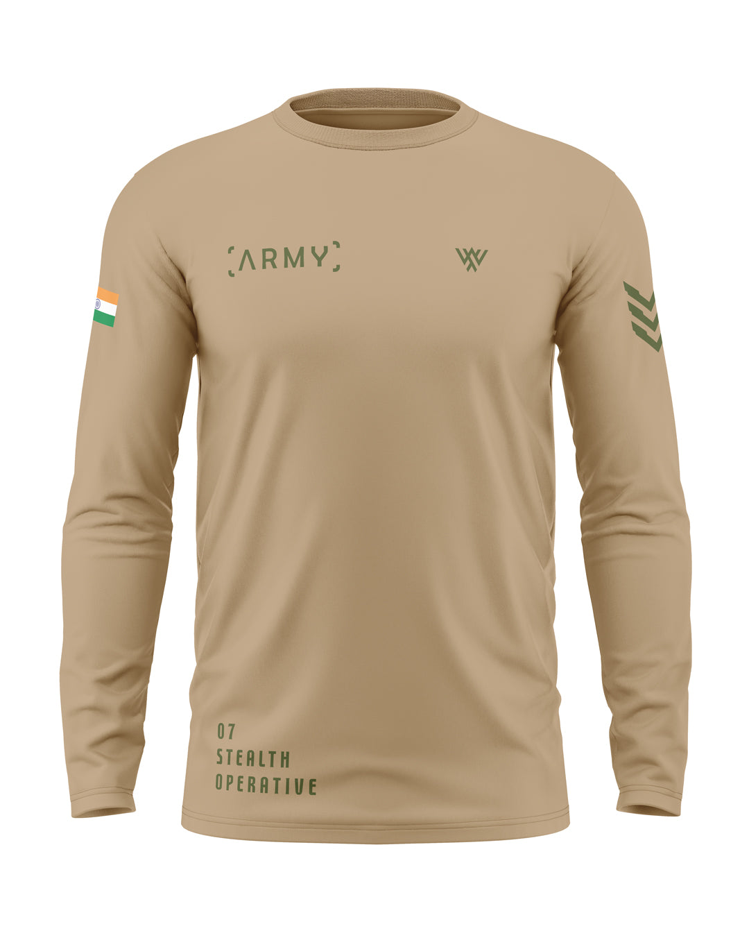 07 Stealth Cotton Full Sleeve T-shirt