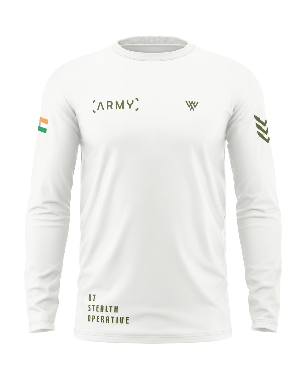 07 Stealth Cotton Full Sleeve T-shirt