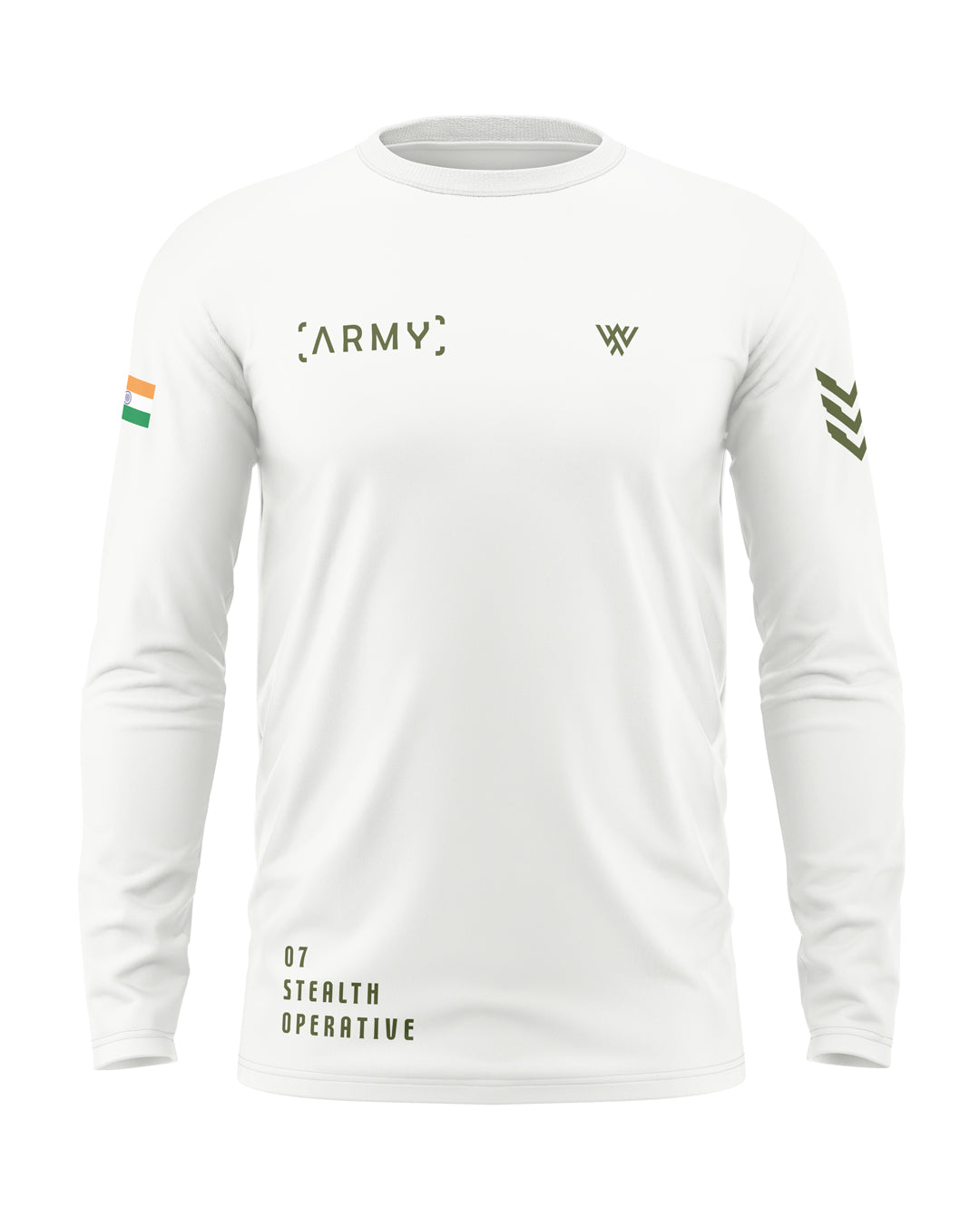 07 Stealth Cotton Full Sleeve T-shirt