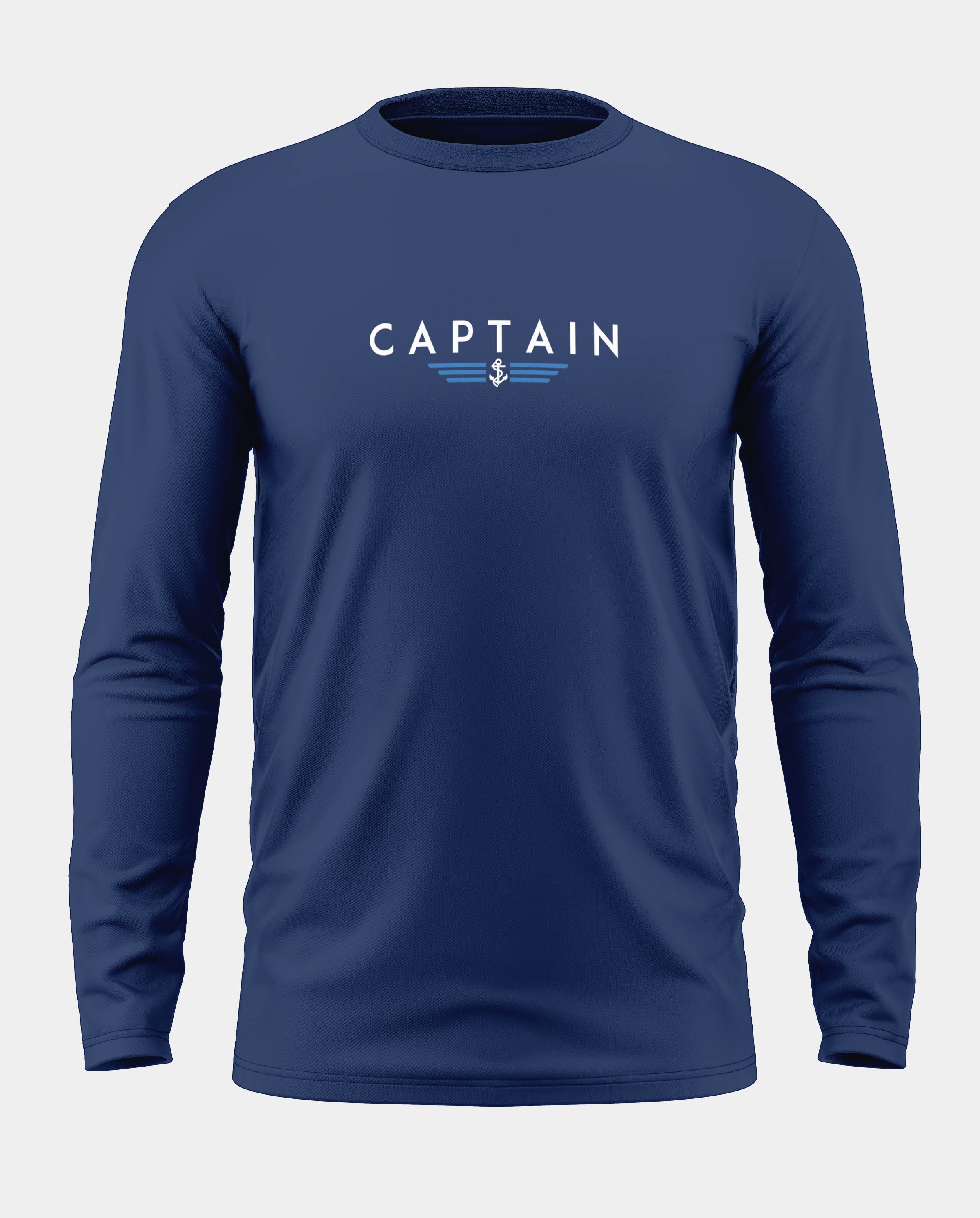 Captain Soft Cotton Full Sleeve T-shirt