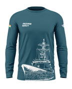 Indian Navy Cotton Full Sleeve T-shirt