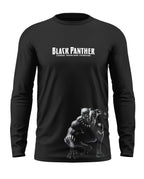 Black Panther Fierce Fearless Cotton Full Sleeve T-shirt