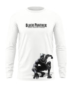 Black Panther Fierce Fearless Cotton Full Sleeve T-shirt