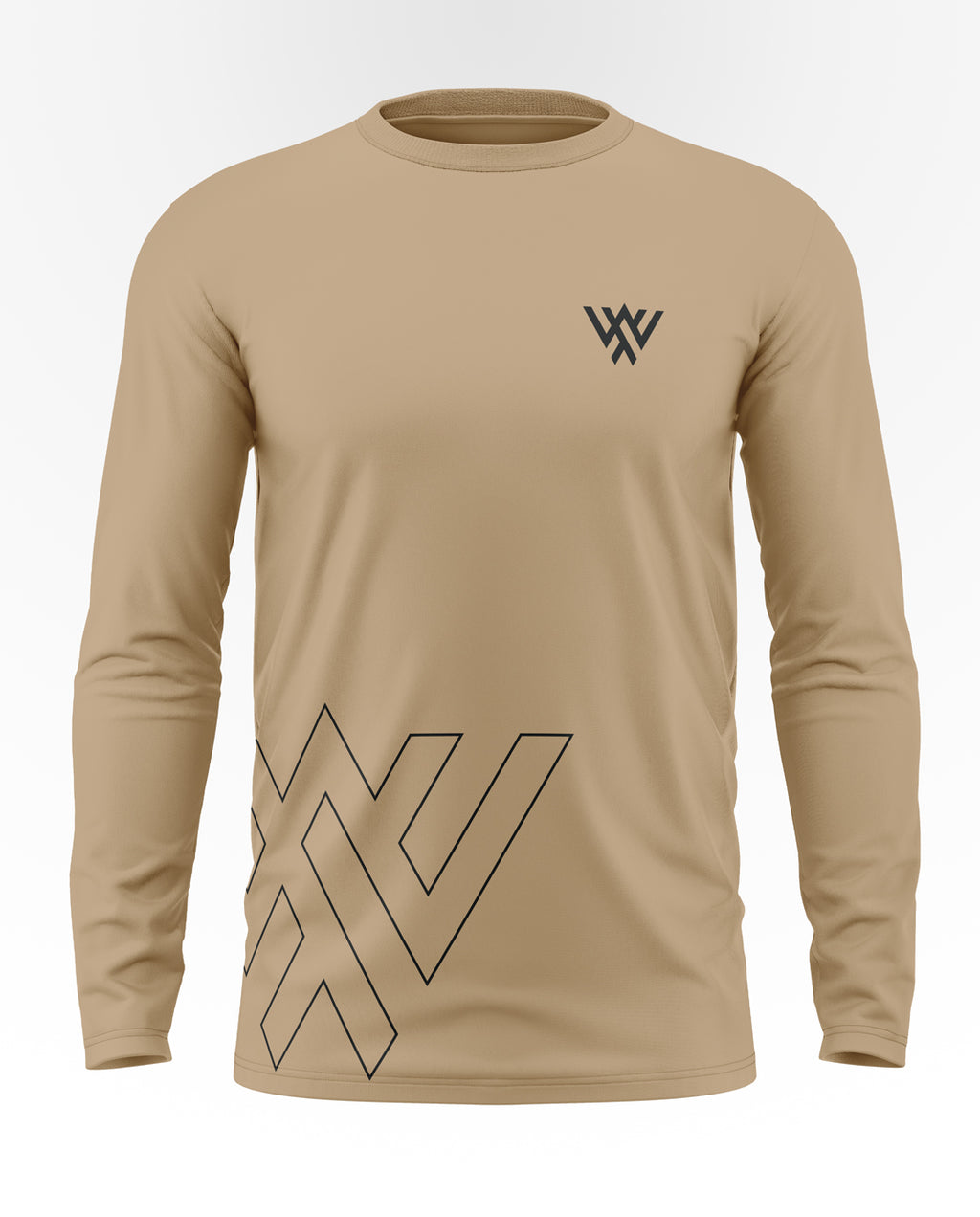 W For Warrior Cotton Full Sleeve T-shirt
