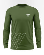 W For Warrior Cotton Full Sleeve T-shirt