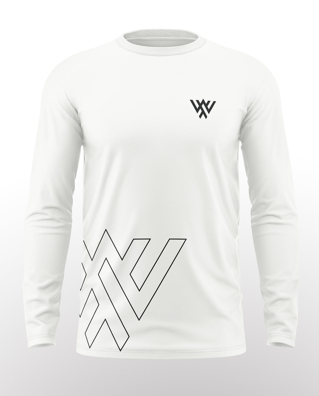 W For Warrior Cotton Full Sleeve T-shirt