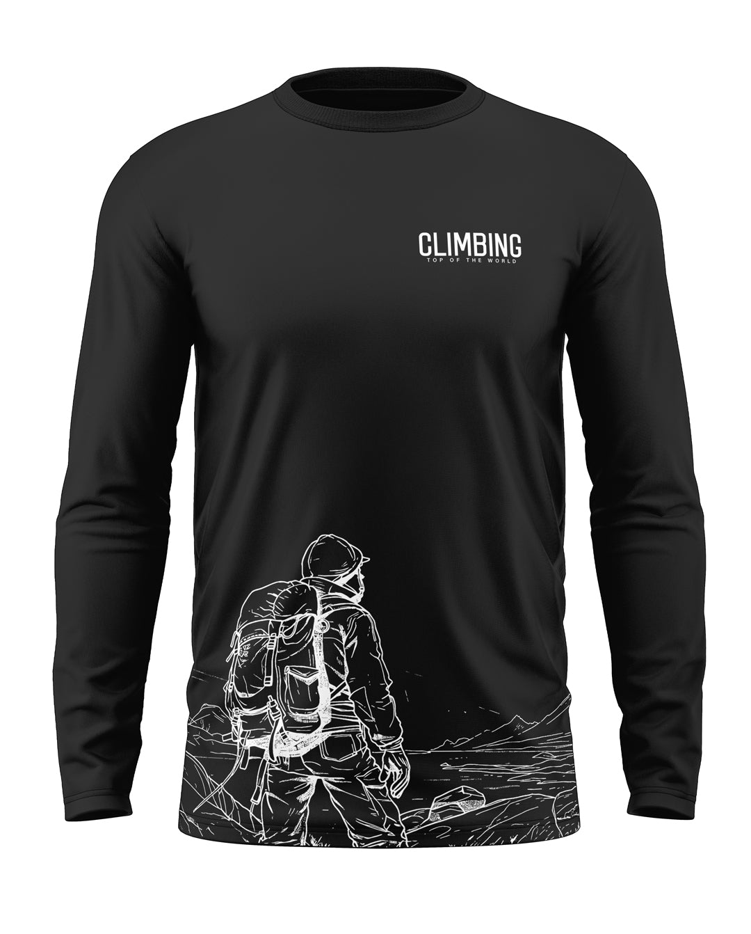 Climbing Cotton Full Sleeve T-shirt
